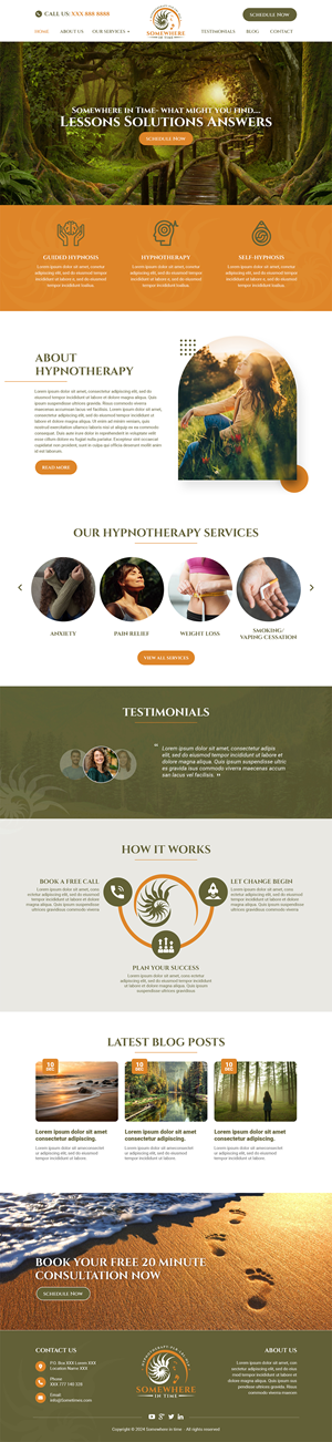 Web Design by MAHABA for Somewhere In Time | Design: #31900041