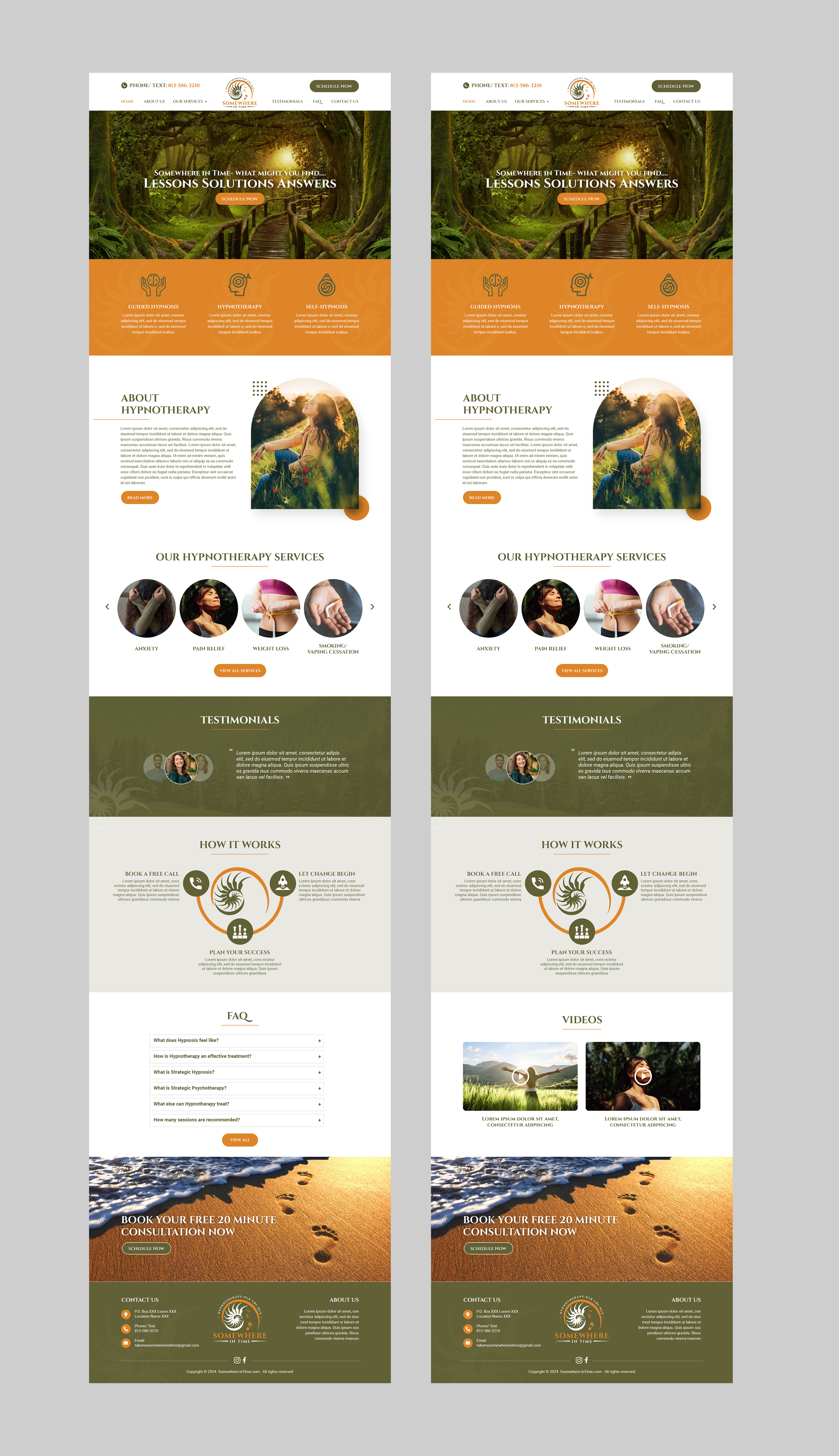 Web Design by MAHABA for Somewhere In Time | Design #31908332