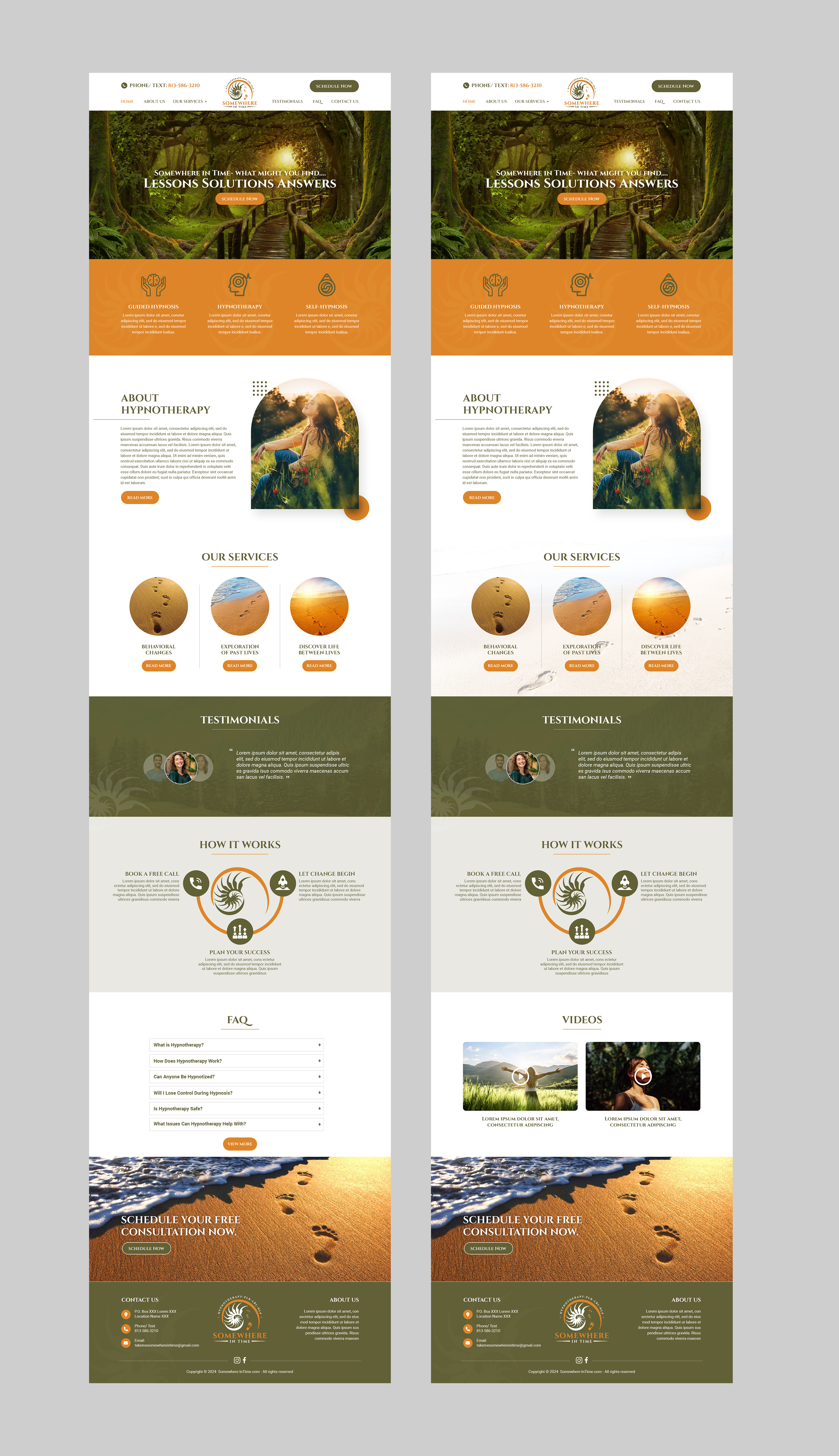 Web Design by MAHABA for Somewhere In Time | Design #31911863