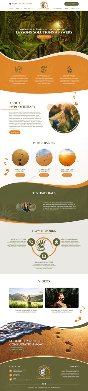 Web Design by MAHABA for Somewhere In Time | Design: #31919127