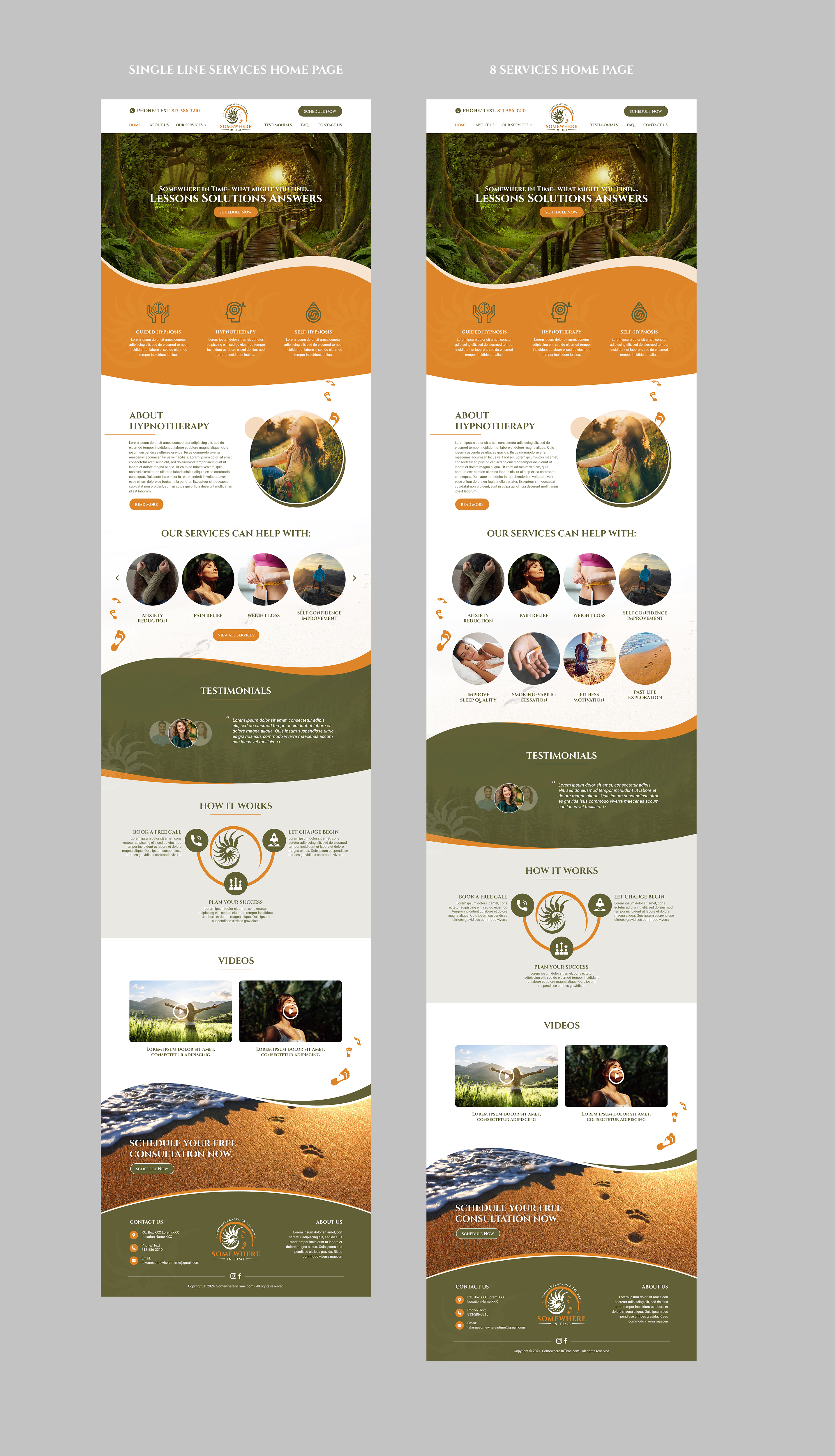 Web Design by MAHABA for Somewhere In Time | Design #31927506