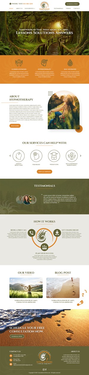 Web Design by MAHABA for Somewhere In Time | Design: #31955400