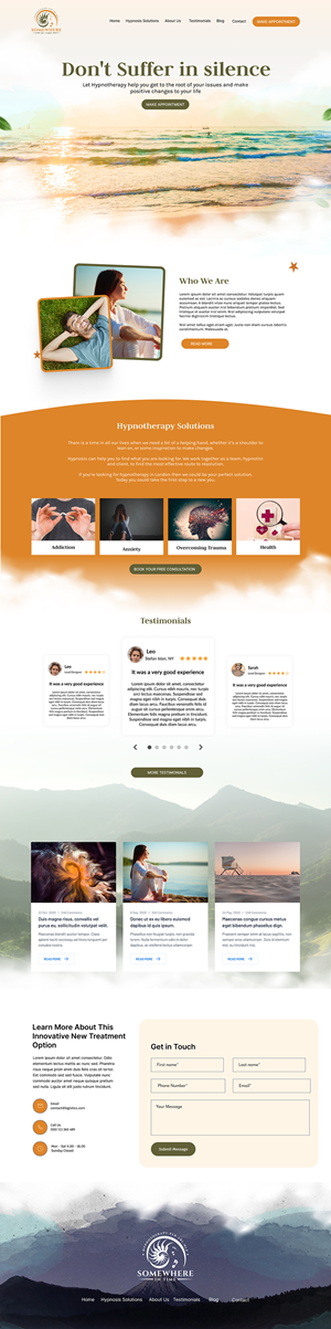 Web Design by DeriMH for Somewhere In Time | Design: #31937891