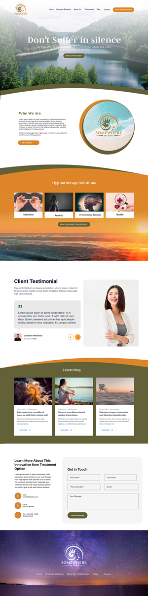 Web Design by DeriMH for Somewhere In Time | Design: #31943716