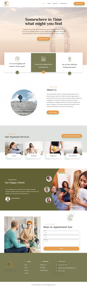 Web Design by WahDesign for Somewhere In Time | Design: #31906450