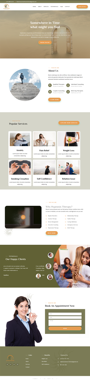 Web Design by WahDesign for Somewhere In Time | Design: #31906863