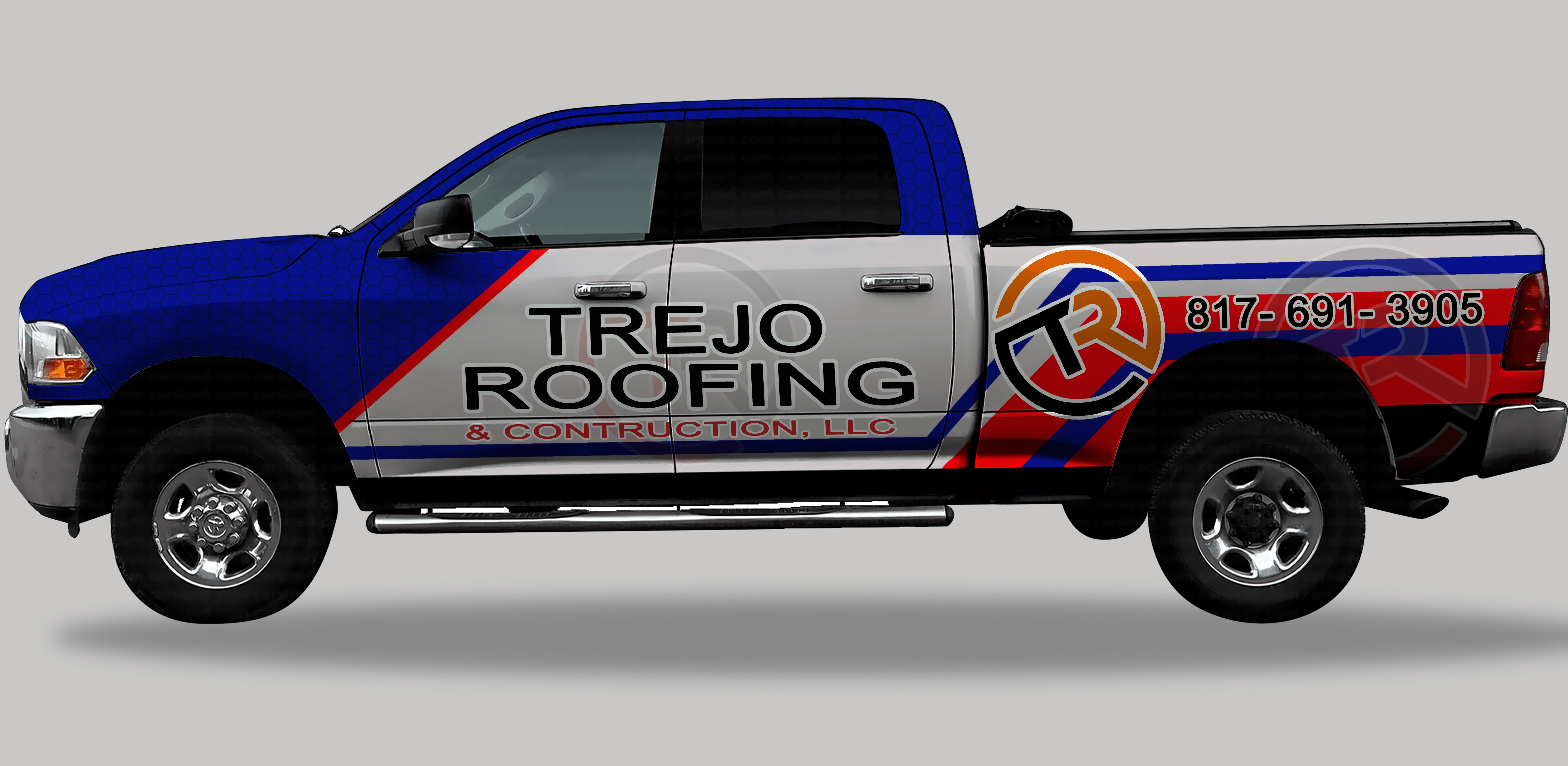 Car Wrap Design by Martin Prihatna for Trejo Roofing and construction  | Design #31936151