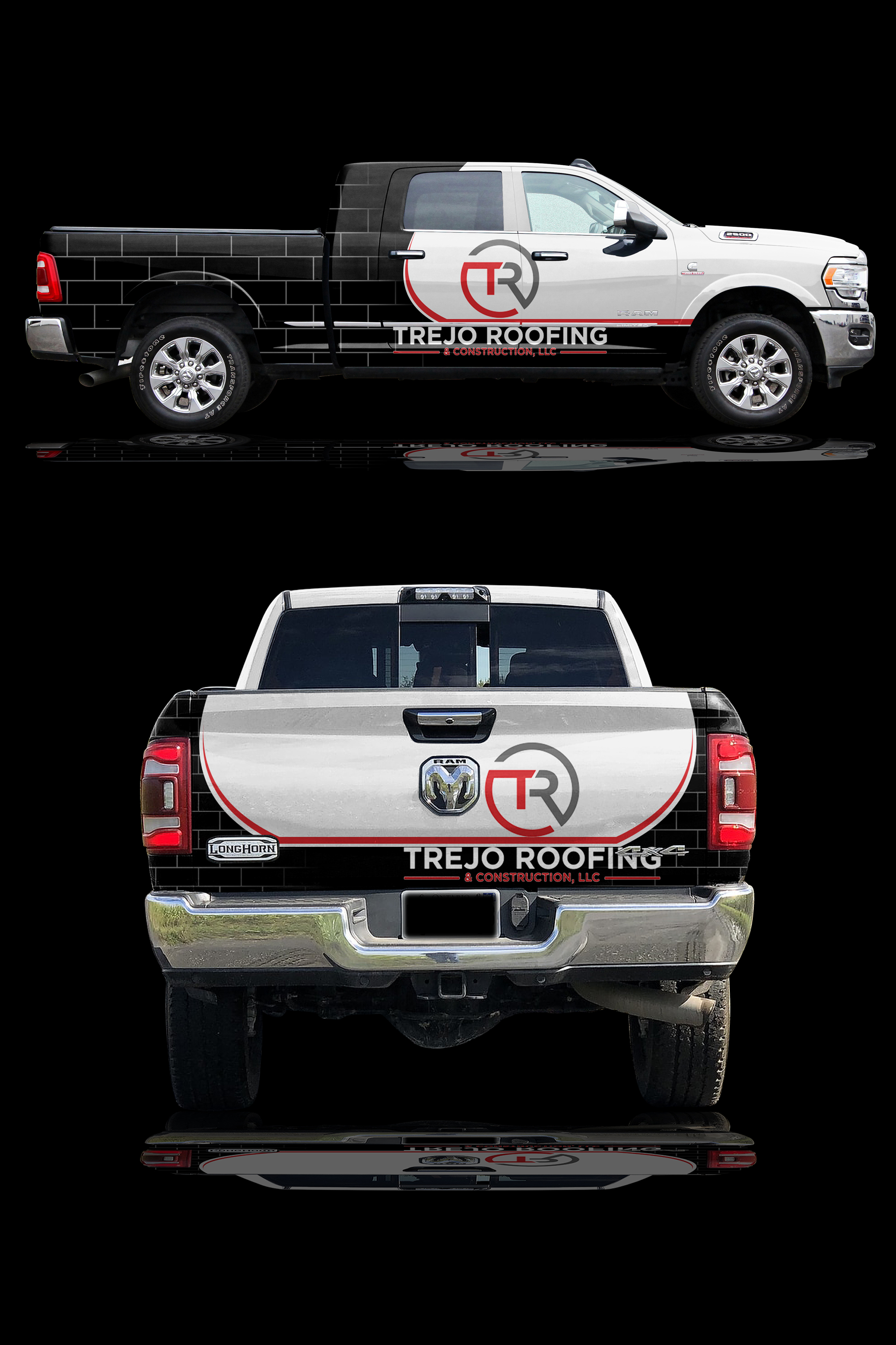 Car Wrap Design by RubelRir for Trejo Roofing and construction  | Design #31948663