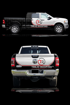 Car Wrap Design by RubelRir for Trejo Roofing and construction  | Design: #31948663