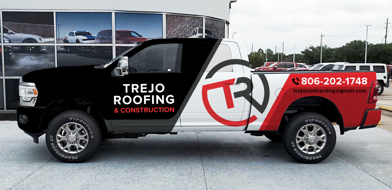 Car Wrap Design by typefdesign for Trejo Roofing and construction  | Design #31941528