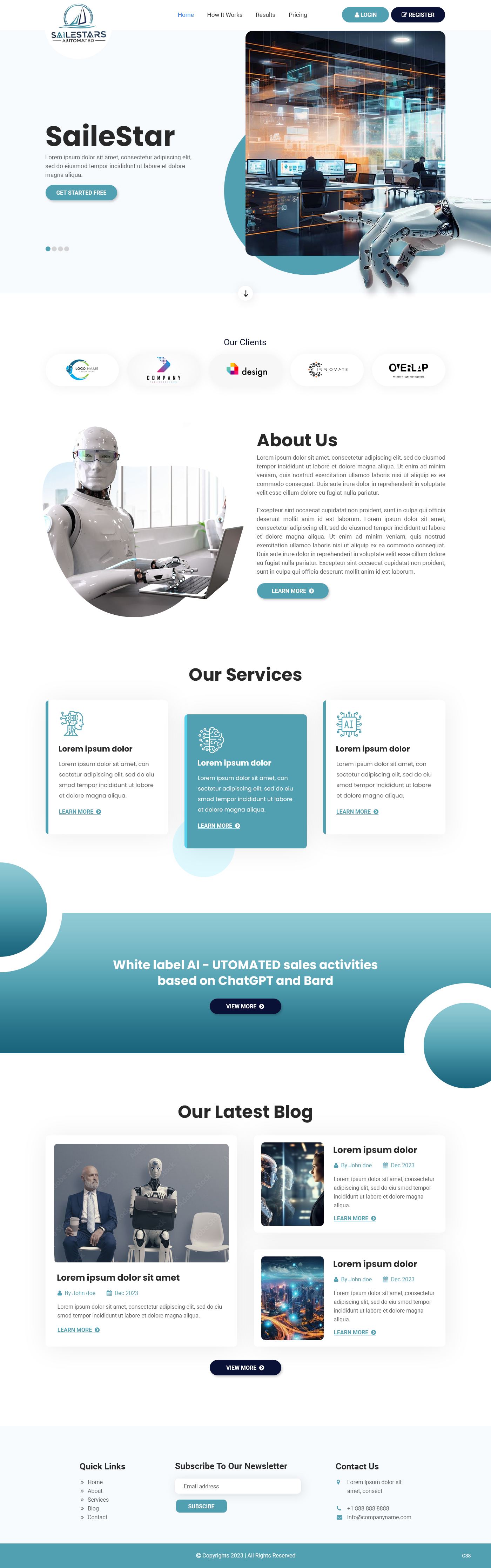 Wordpress Design by pb for this project | Design #31907497