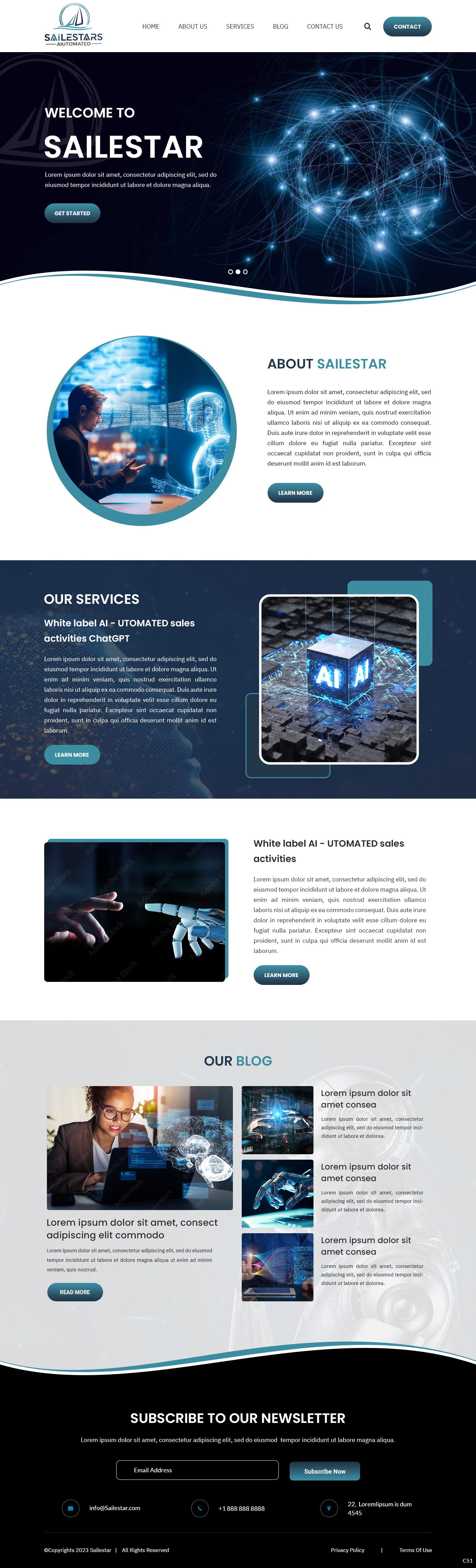 Wordpress Design by pb for this project | Design #31907912