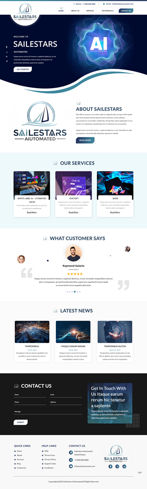 Wordpress Design by pb for this project | Design: #31907913