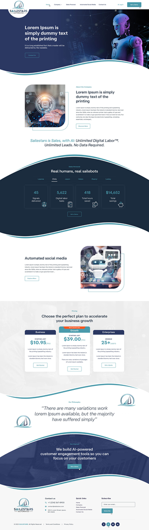 Wordpress Design by Ved Web Services for this project | Design: #31915592