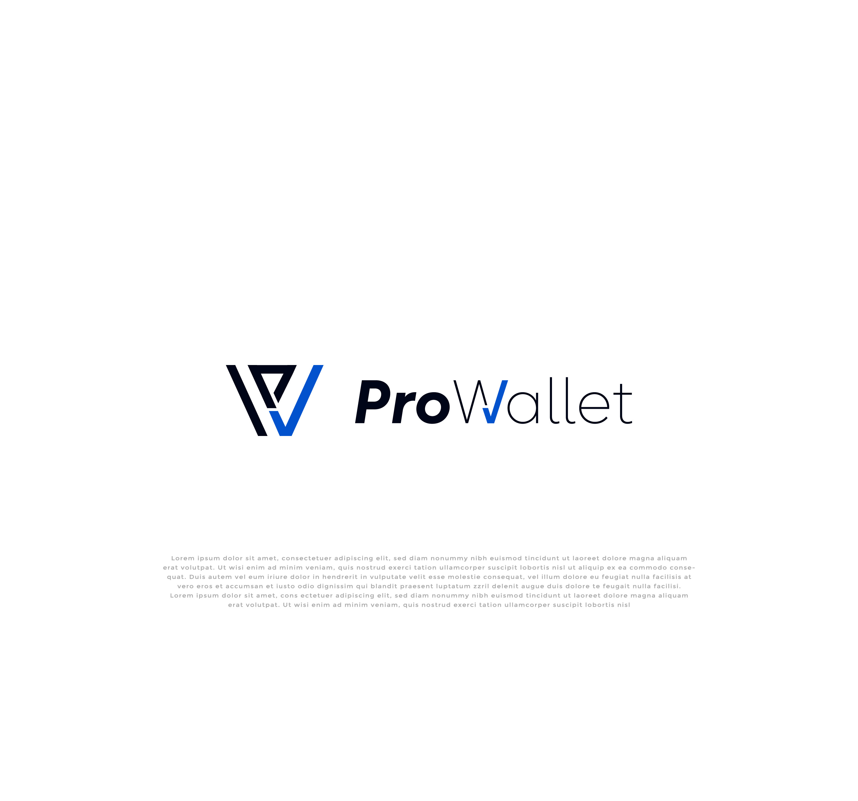 Diseño de Logo por mehedi.h para ProWallet | Diseño #31906019