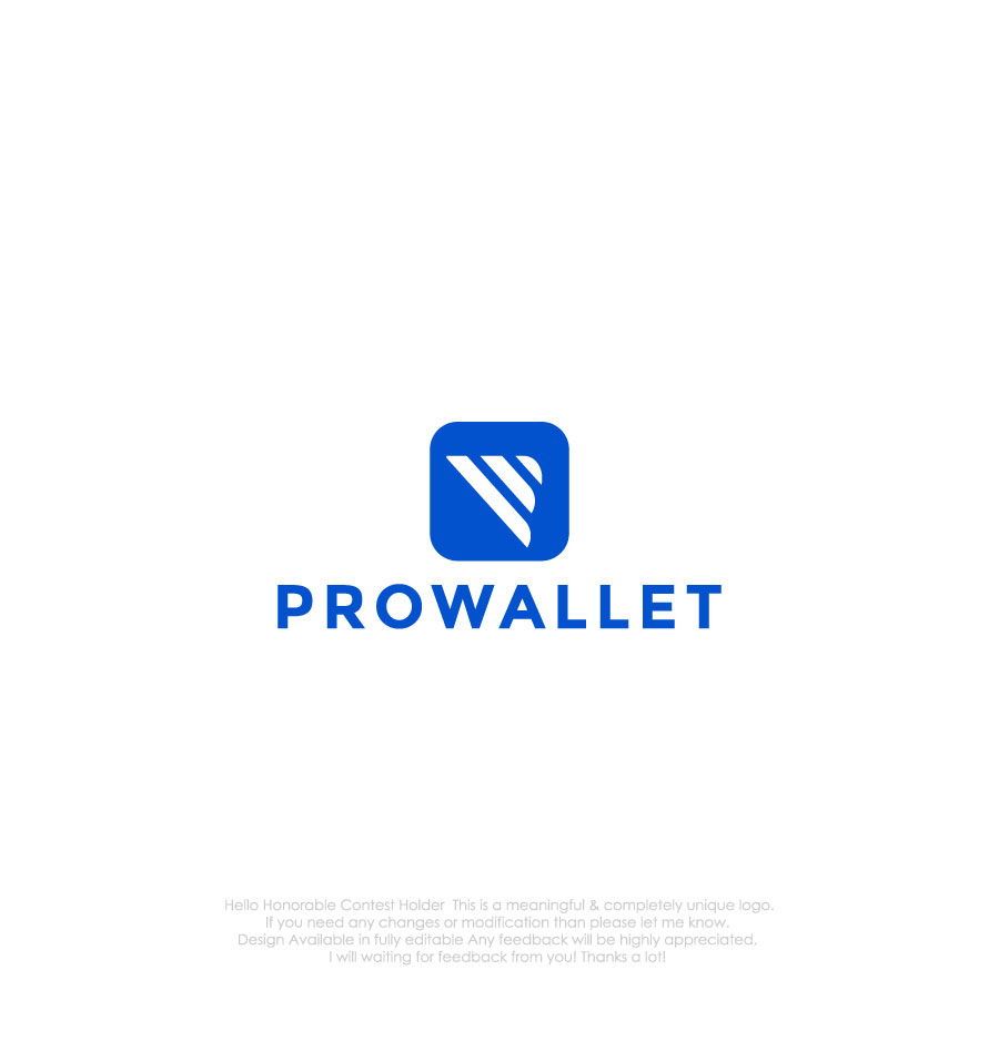 Logo Design by Design Builder. for ProWallet | Design #31908570