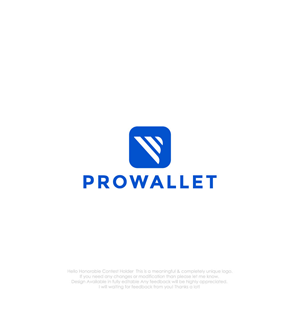 Logo Design by Design Builder. for ProWallet | Design: #31908570
