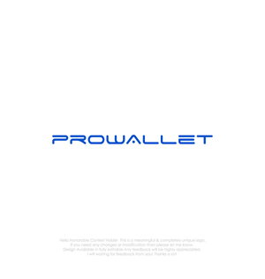 Logo Design by Design your Mind for ProWallet | Design: #31908575