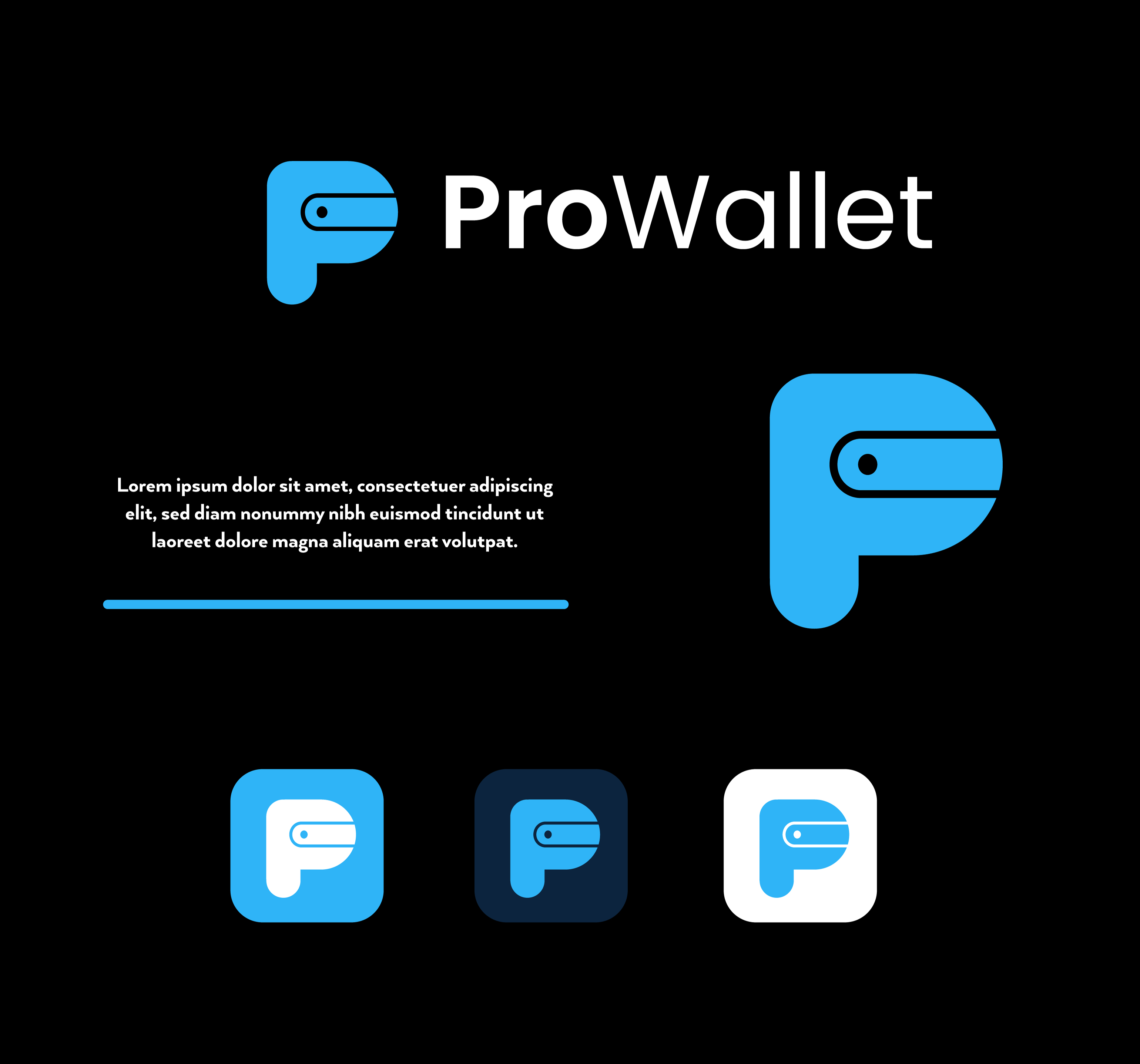 Logo Design by samphix for ProWallet | Design #31938724