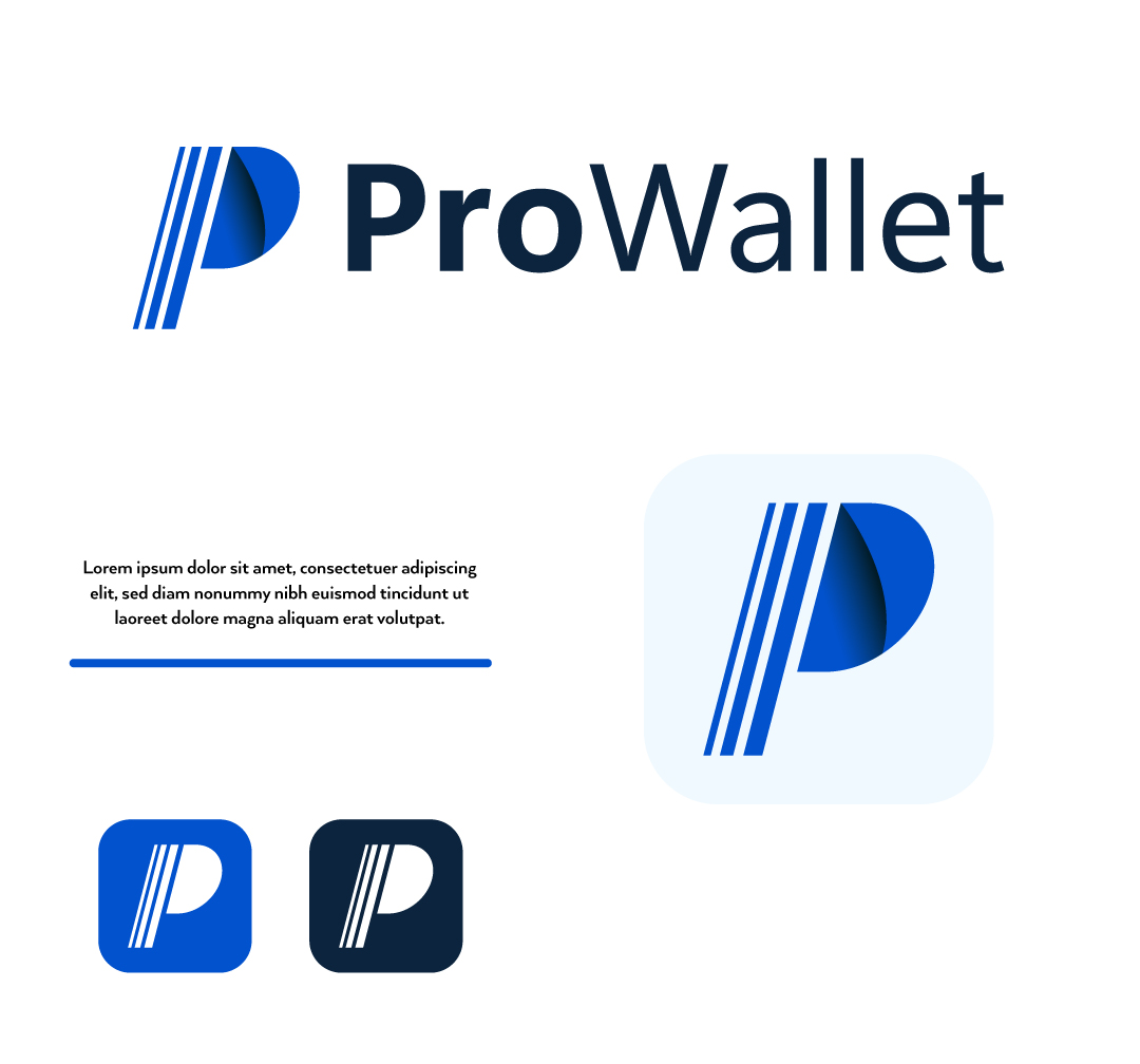 Logo Design by samphix for ProWallet | Design #31940327