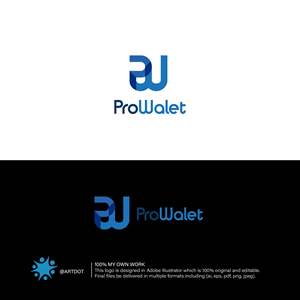 Logo Design by artdot for ProWallet | Design: #31902733
