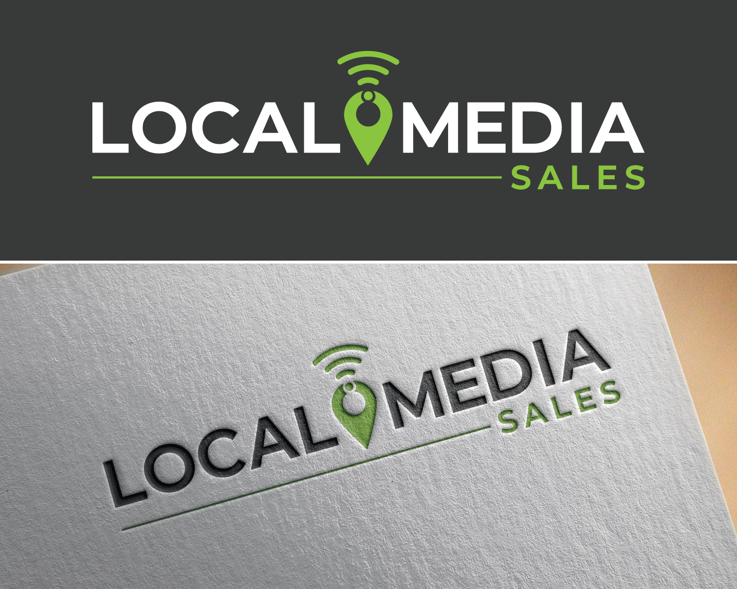 Logo Design by Atec for Local Media Sales | Design #31904813