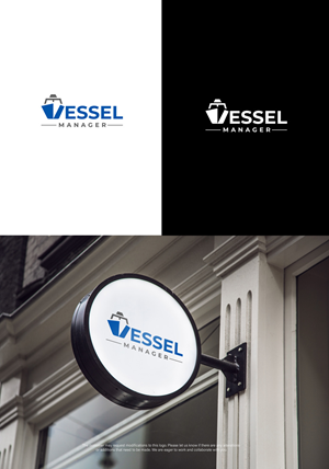 Logo Design by Locke+ for Vessel Manager | Design: #31908527
