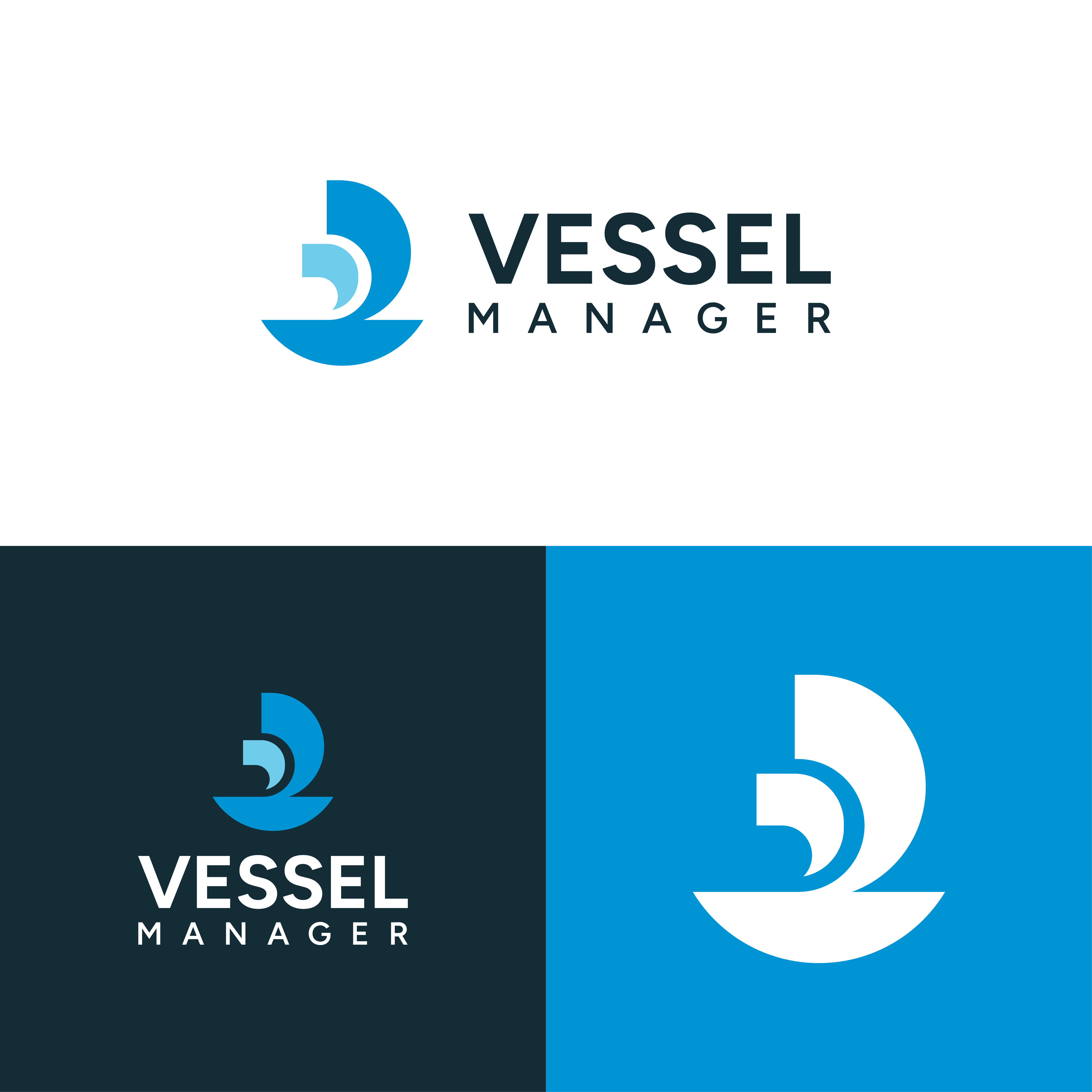 Logo Design by Choiresia.id for Vessel Manager | Design #31905055