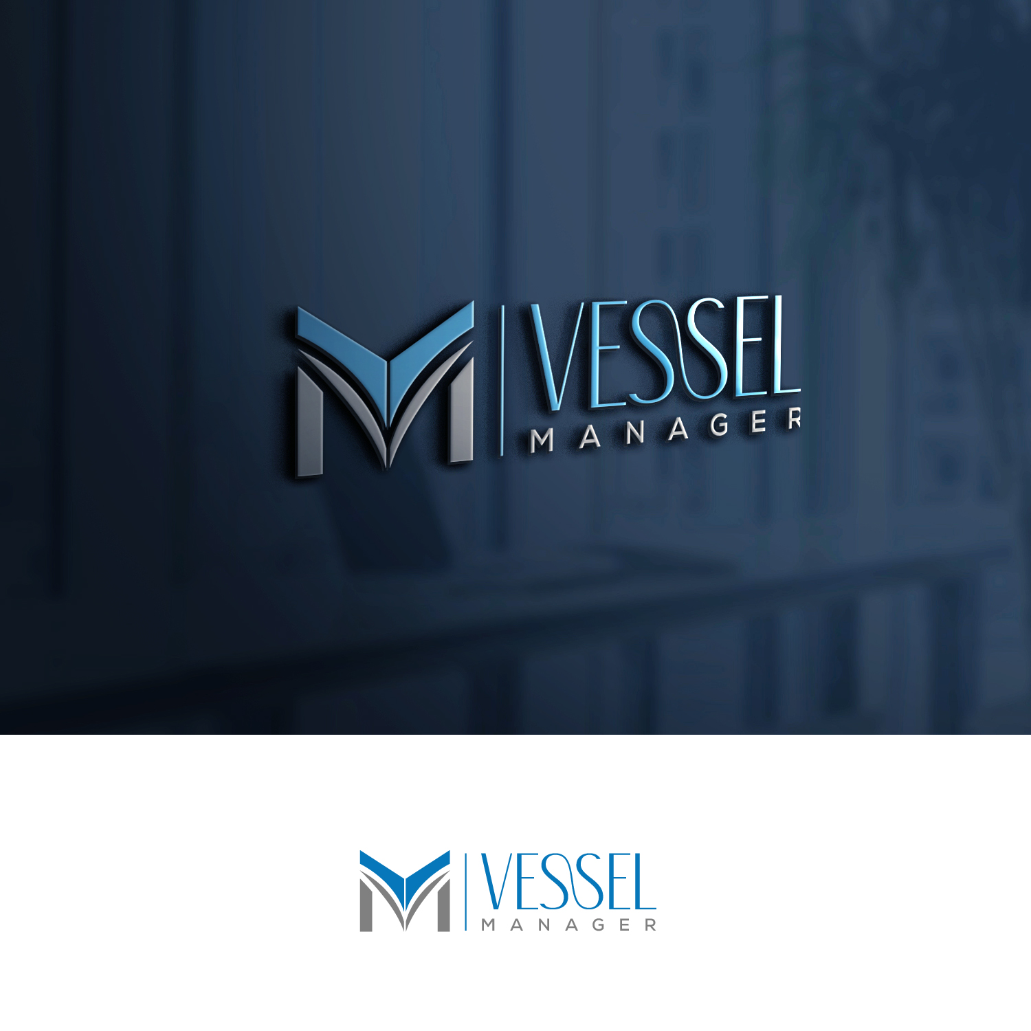 Logo Design by S.H Designs for Vessel Manager | Design #31906659