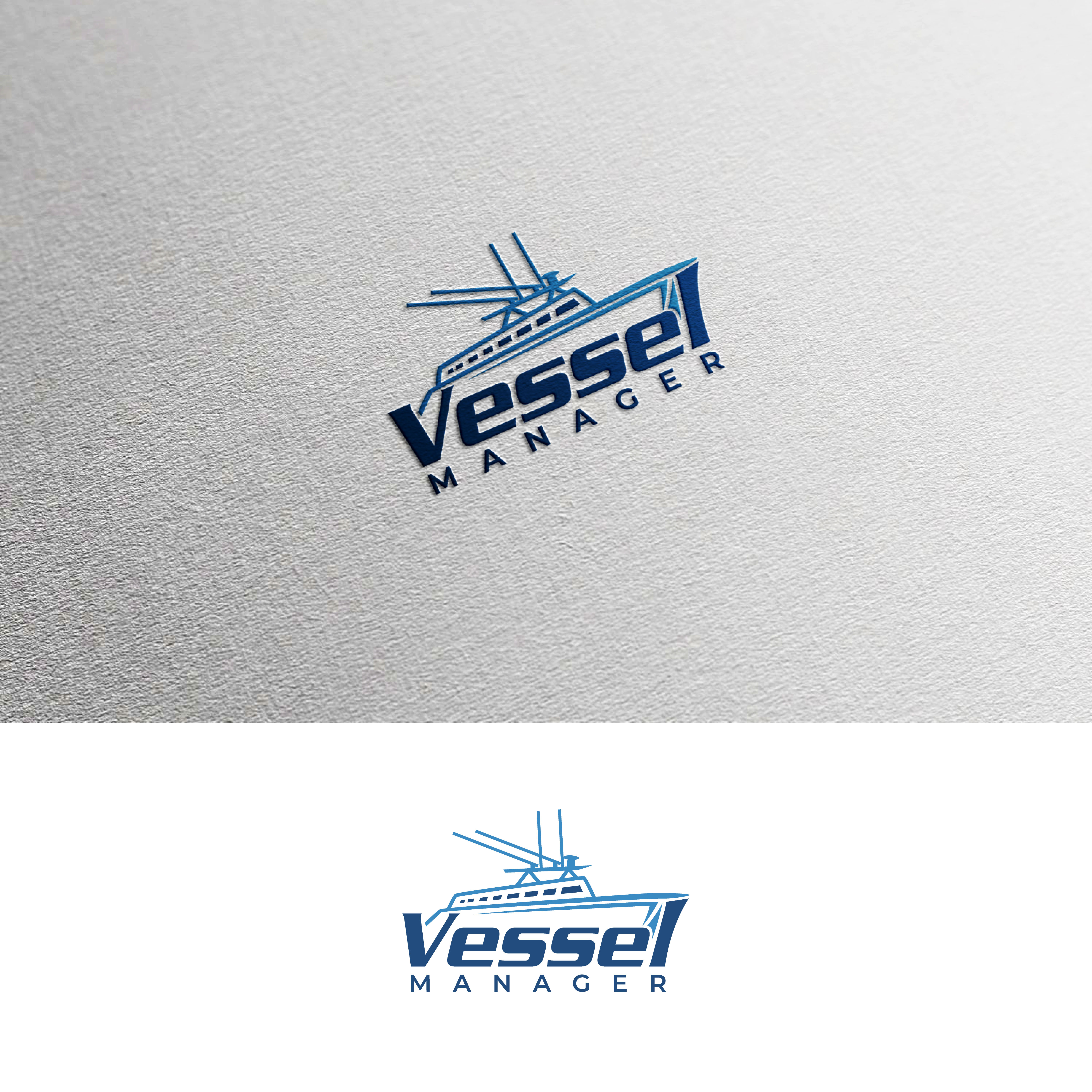 Logo Design by Arindam.Design for Vessel Manager | Design #31903981