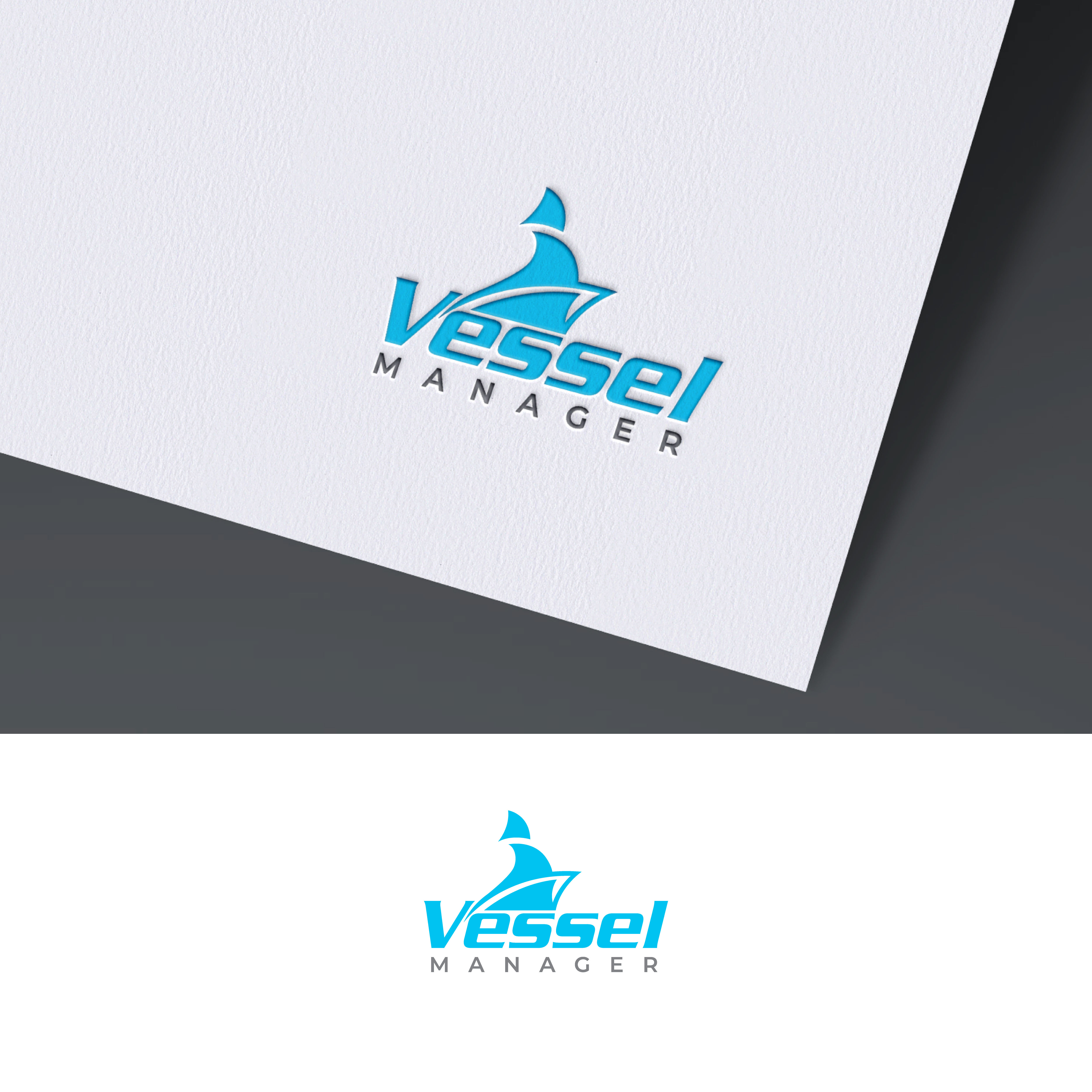 Logo Design by Arindam.Design for Vessel Manager | Design #31903982
