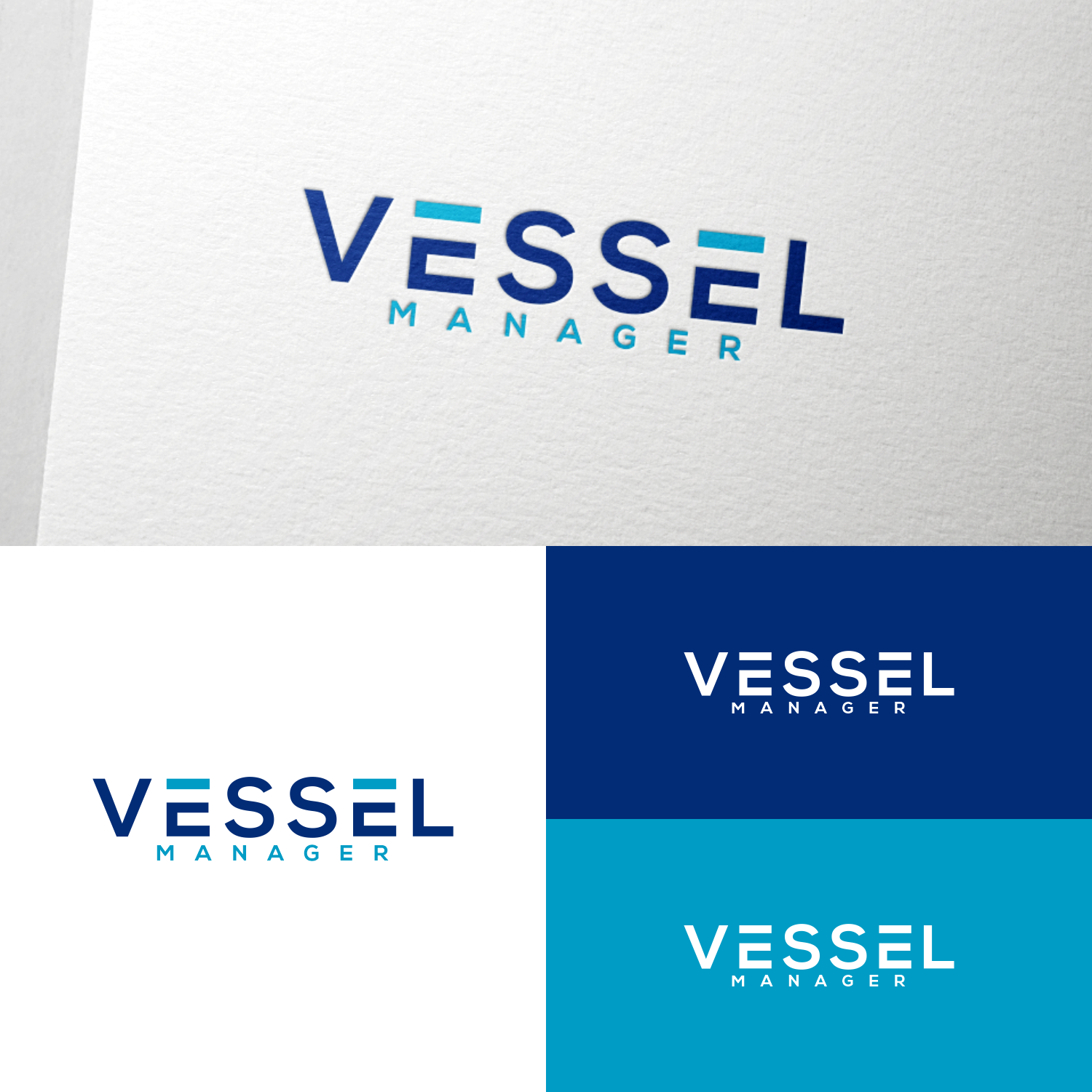Logo Design by okta5 for Vessel Manager | Design #31908410