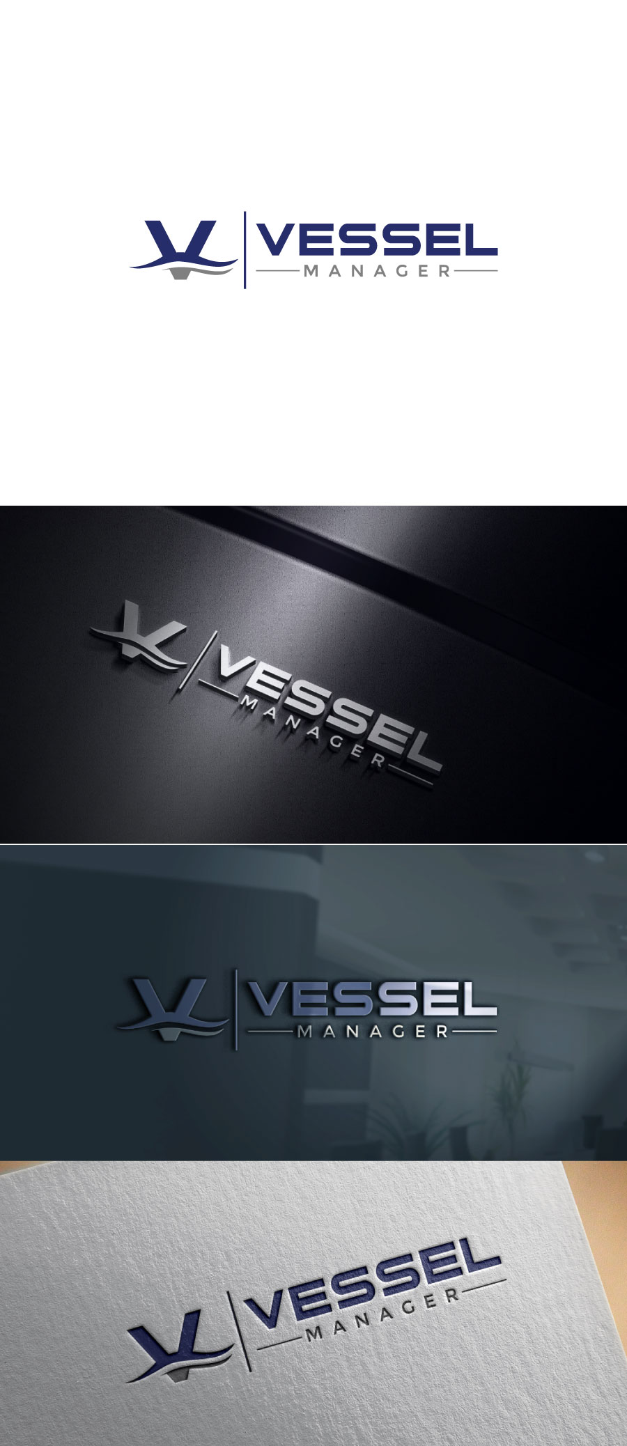 Logo Design by Design Builder. for Vessel Manager | Design #32045660