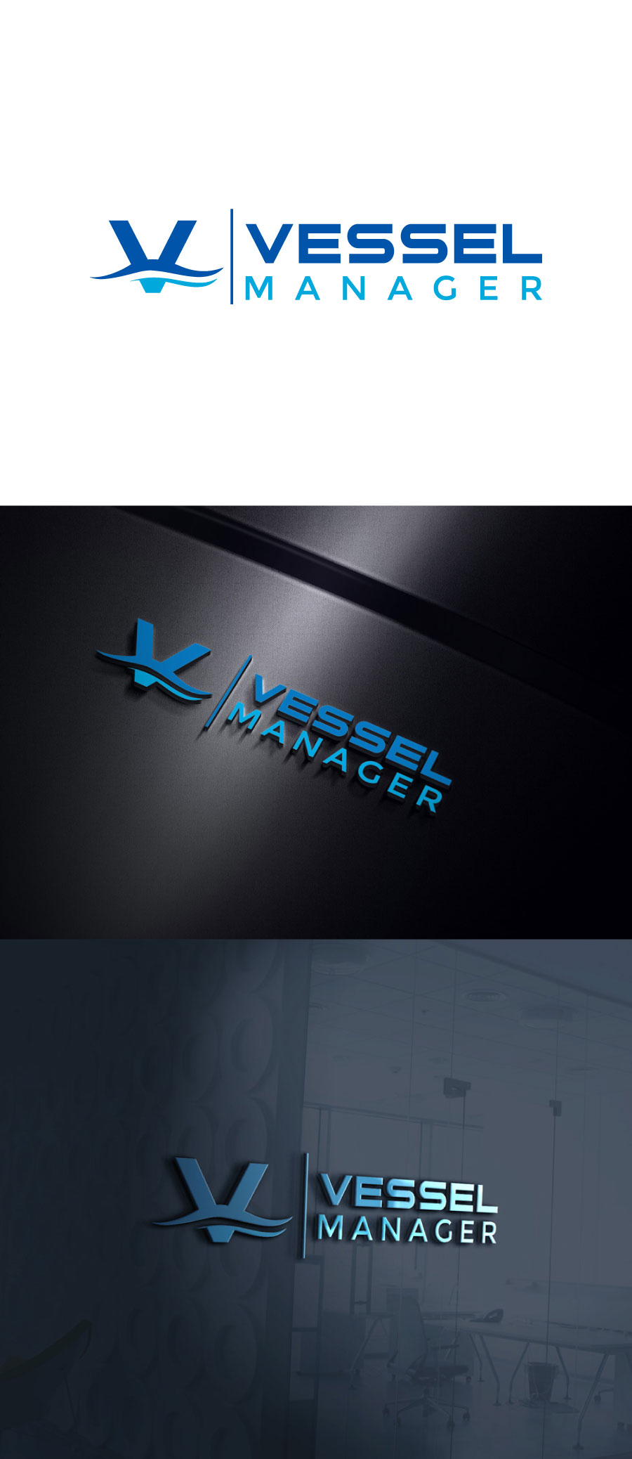 Logo Design by Design Builder. for Vessel Manager | Design #32045707
