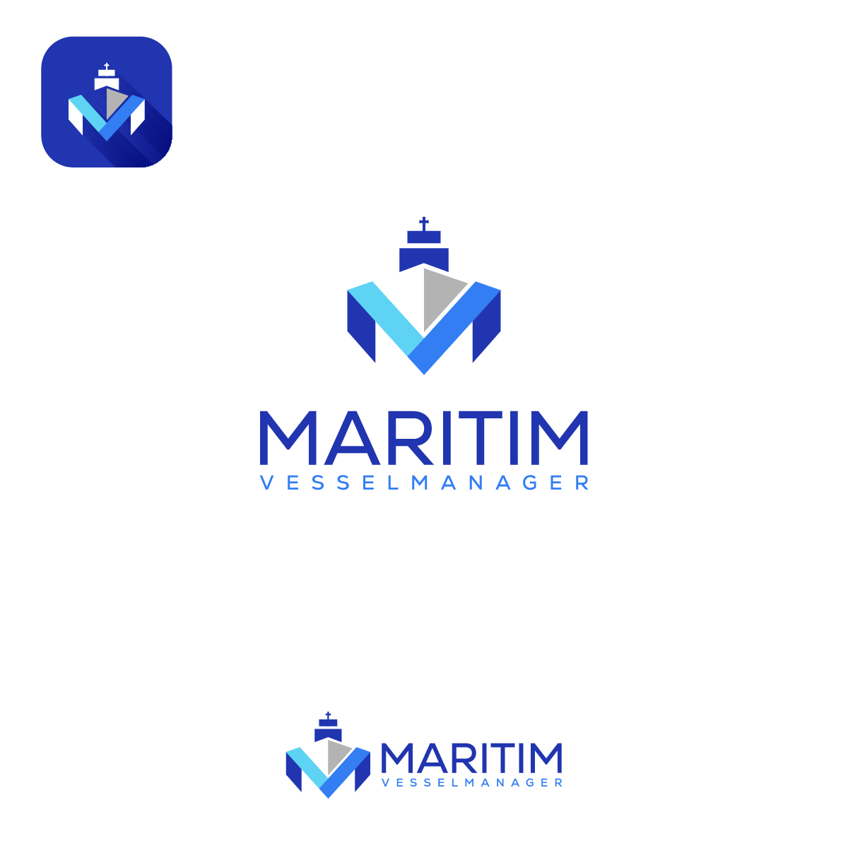 Logo Design by MagicArt Pix for Vessel Manager | Design #31904411