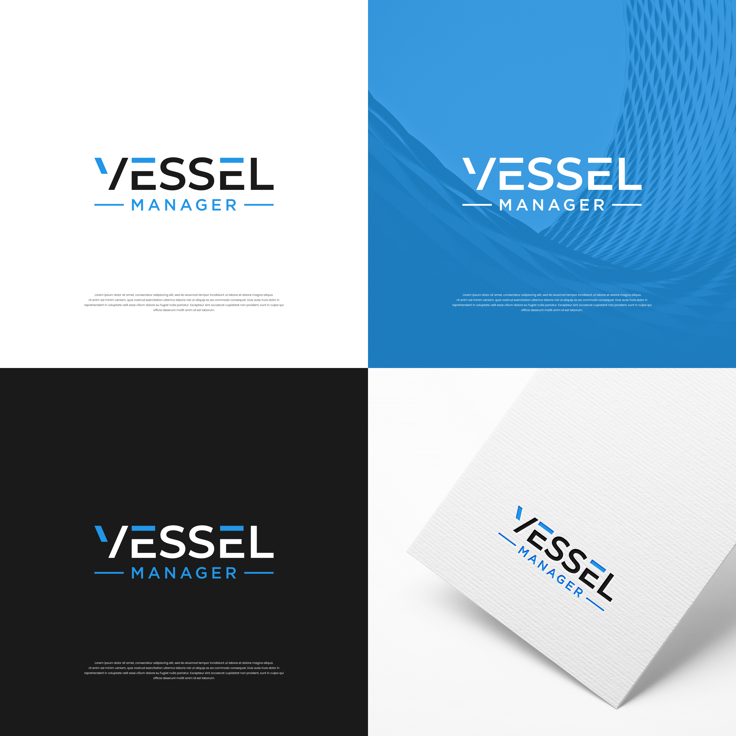 Logo Design by ge.logo for Vessel Manager | Design #31903692