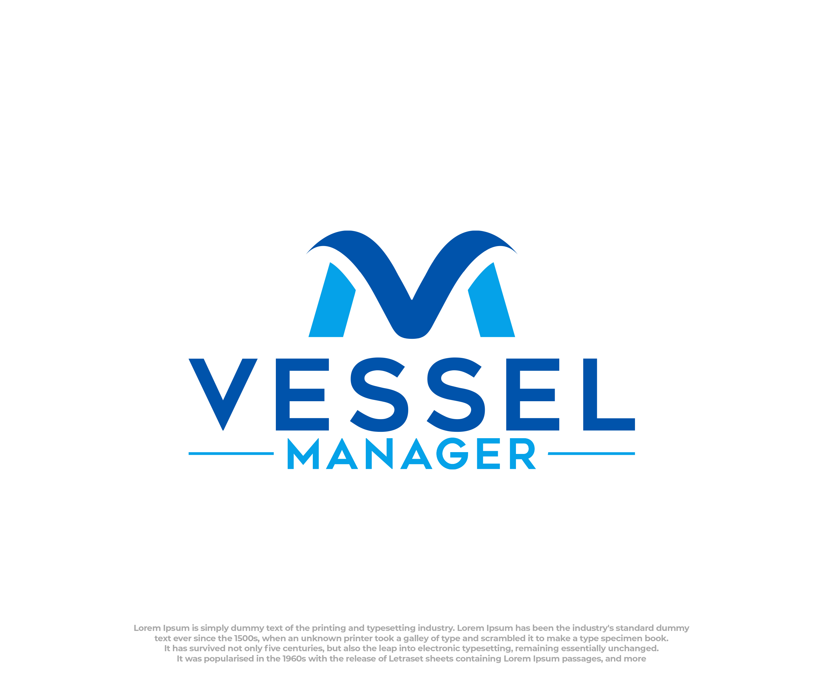 Logo Design by Ura Designs for Vessel Manager | Design #31923927