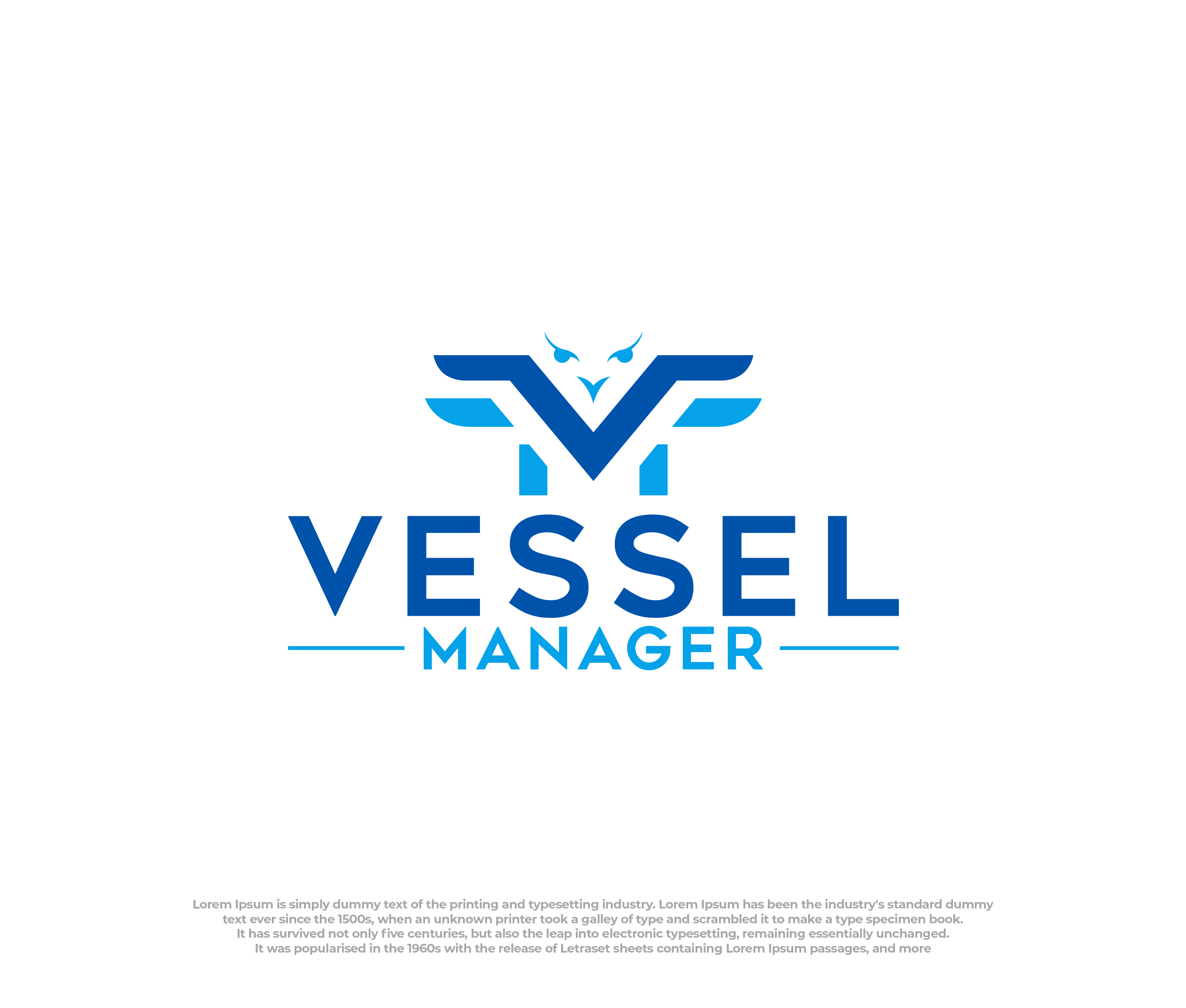 Logo Design by Ura Designs for Vessel Manager | Design #31923928