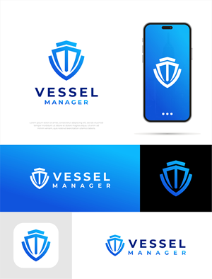 Logo Design by Noekha Studio for Vessel Manager | Design: #31925213