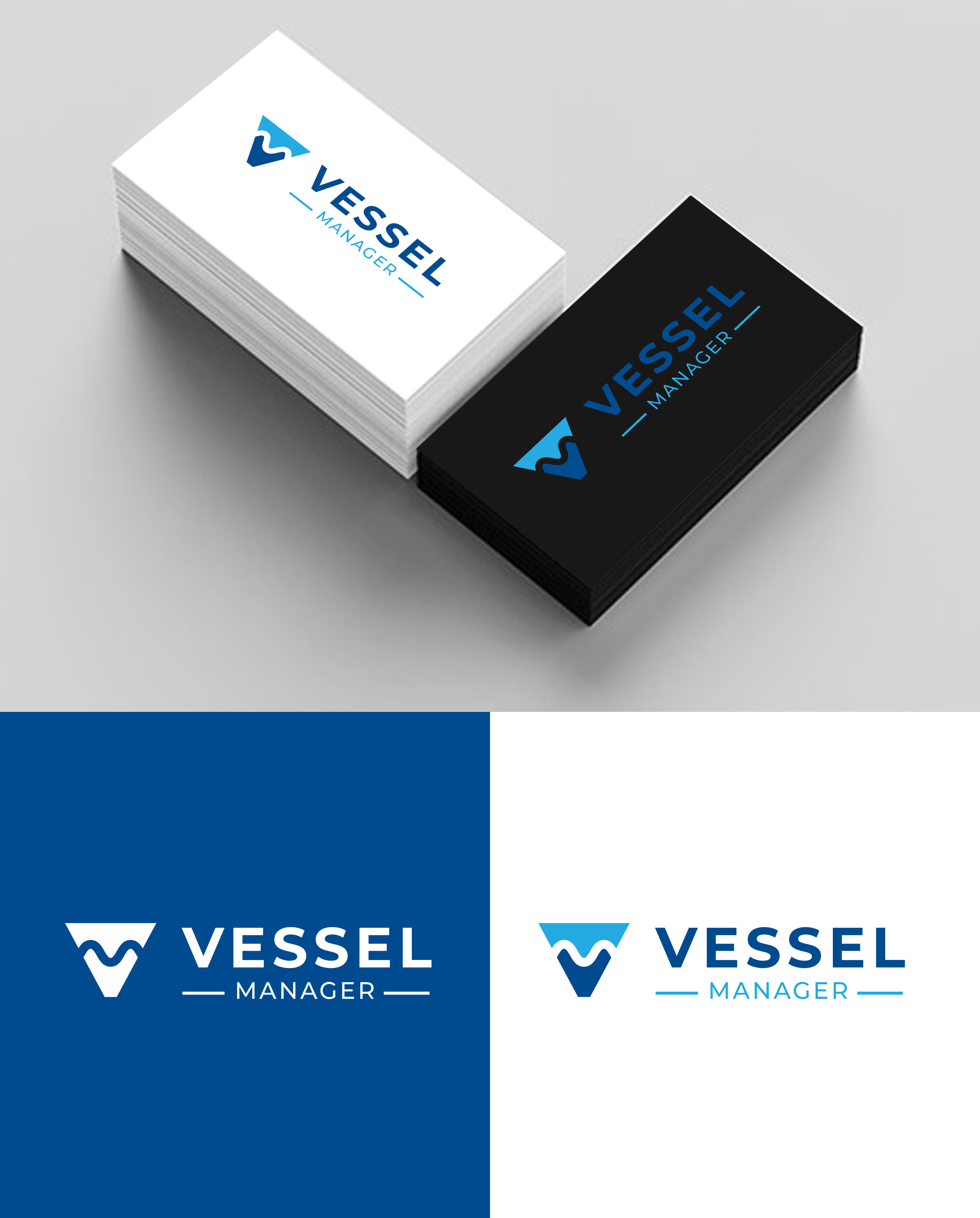 Logo Design by Innovative Graphix for Vessel Manager | Design #31907158