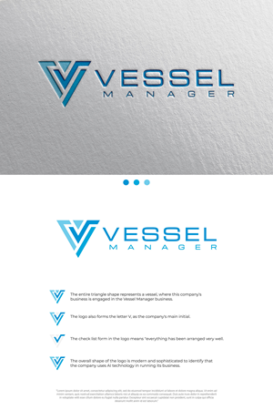 Logo Design by Anderwork for Vessel Manager | Design #31904062