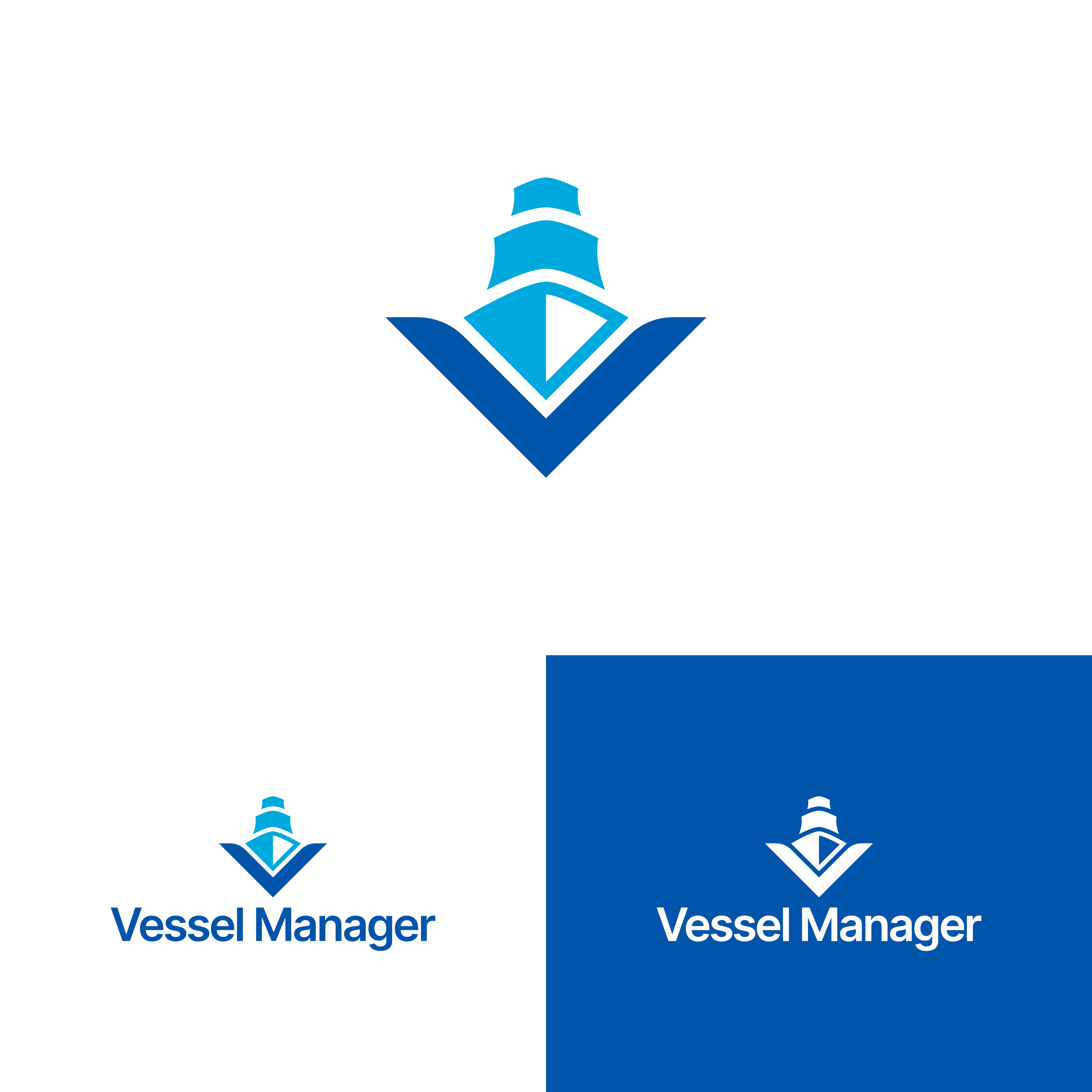 Logo Design by FerouFYN for Vessel Manager | Design #31918426