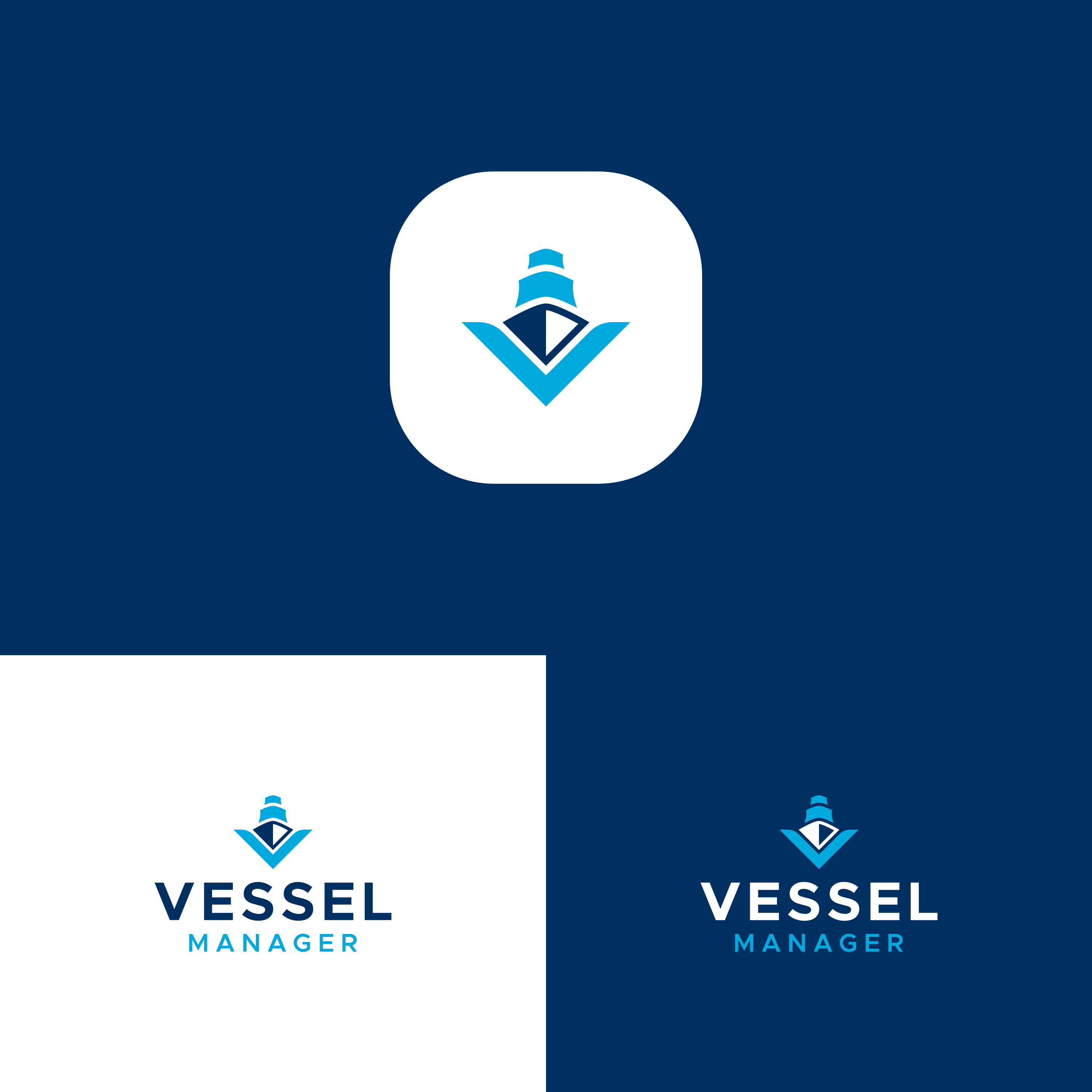 Logo Design by FerouFYN for Vessel Manager | Design #31918812