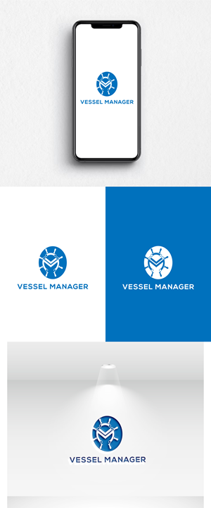 Logo Design by uzzal100 for Vessel Manager | Design #31903712