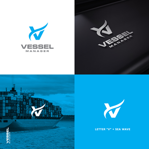 Logo Design by apik. for Vessel Manager | Design: #31903736