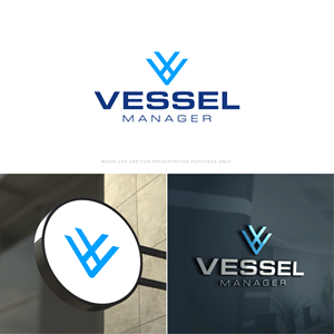 Logo Design by The Lion Studios for Vessel Manager | Design: #31905192