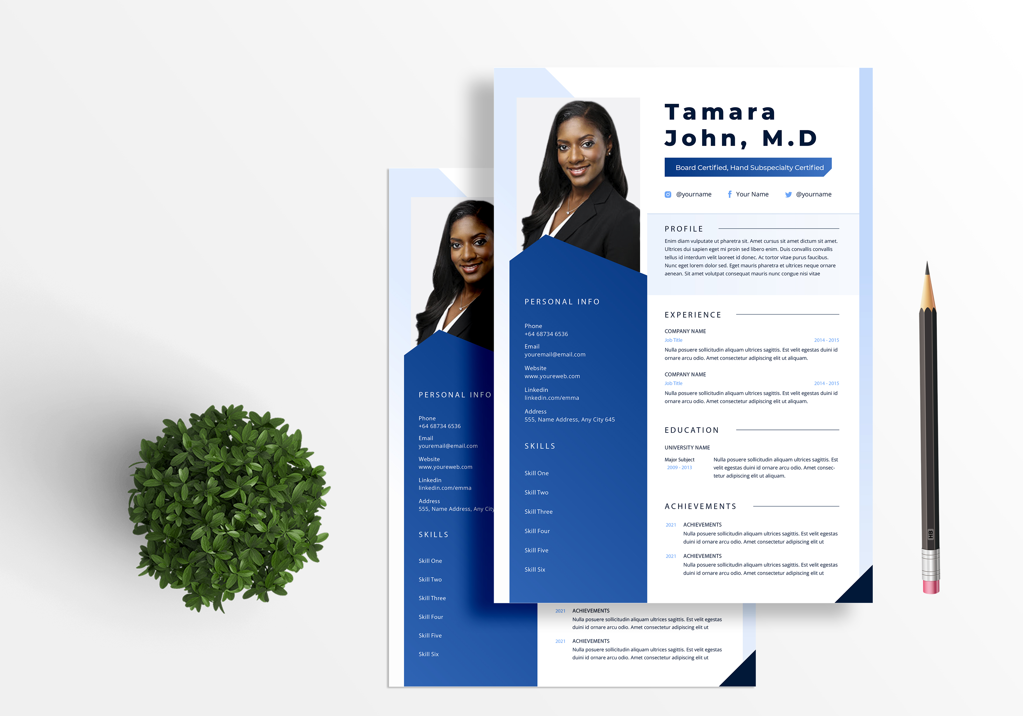 Resume Design by sajjad 26 for this project | Design #31907671