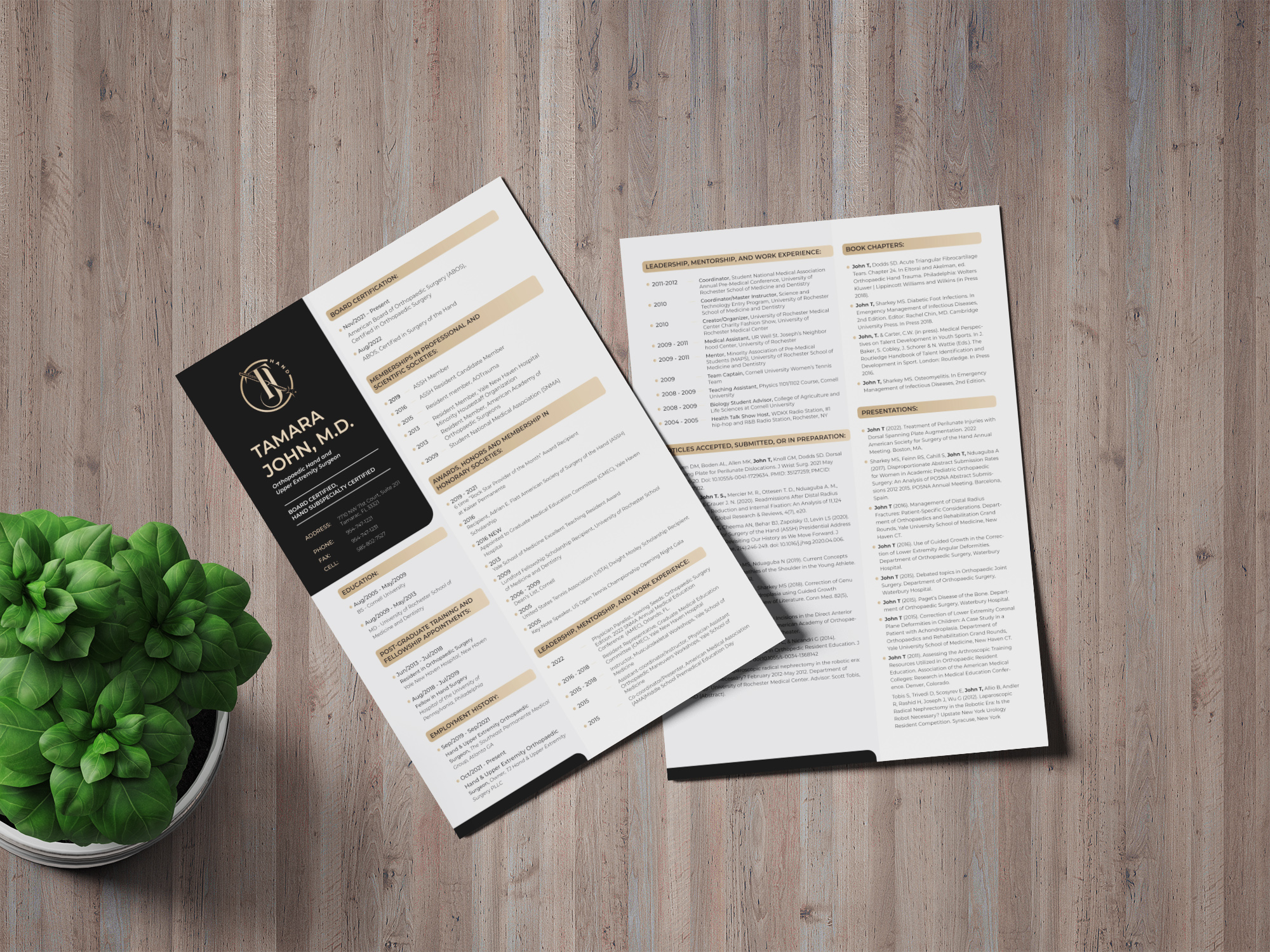 Resume Design by JanuXart for this project | Design #31926463
