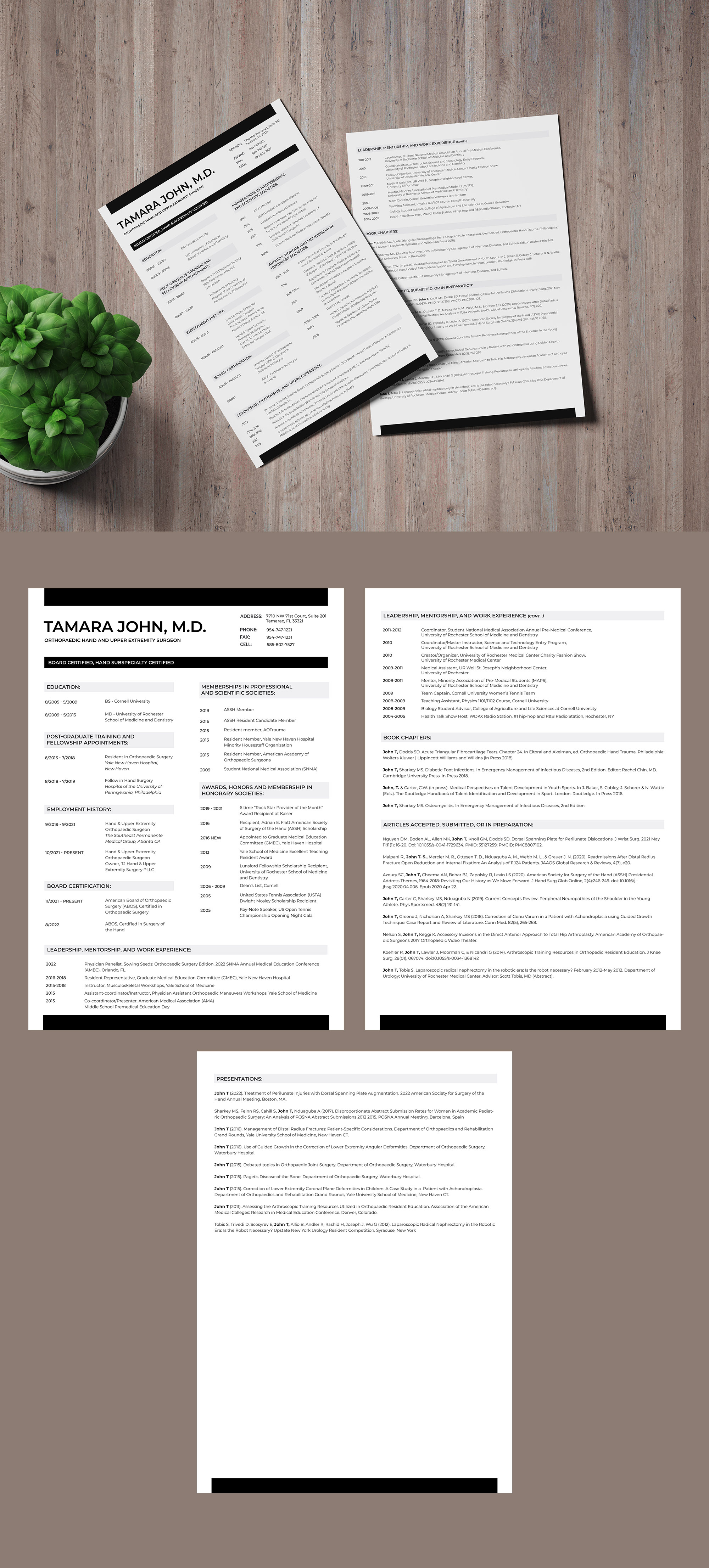 Resume Design by JanuXart for this project | Design #31926469