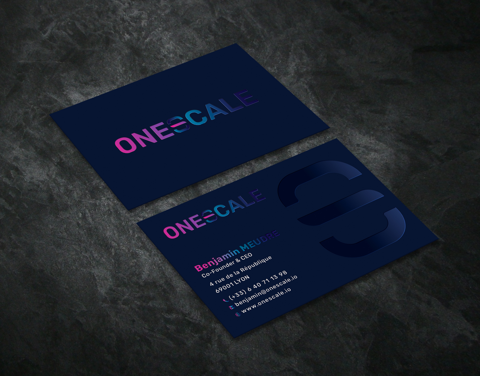 Business Card Design by Creative Moon Design for OneScale | Design #31915844